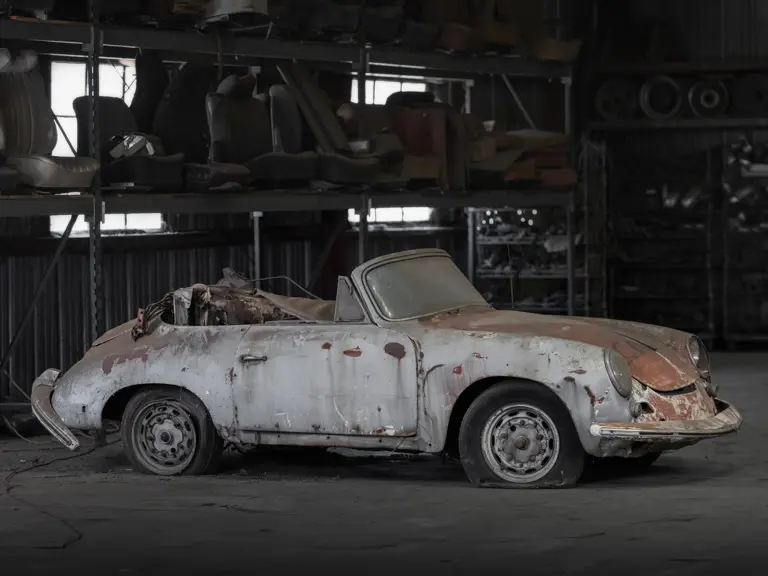新品本物 1963 Porsche 356 B Carrera 2 2000 GS Cabriolet by Reutter 洋楽