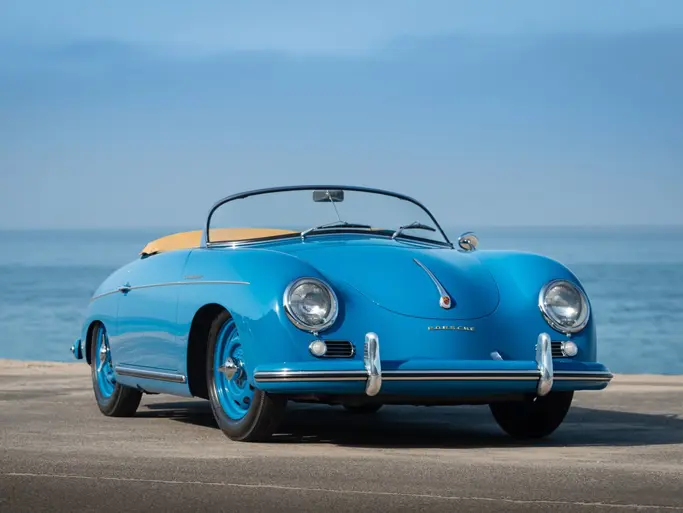 1954 Porsche 356 1500 S Speedster by Reutter Offered at RM Sothebys Monterey Live Auction 2021
