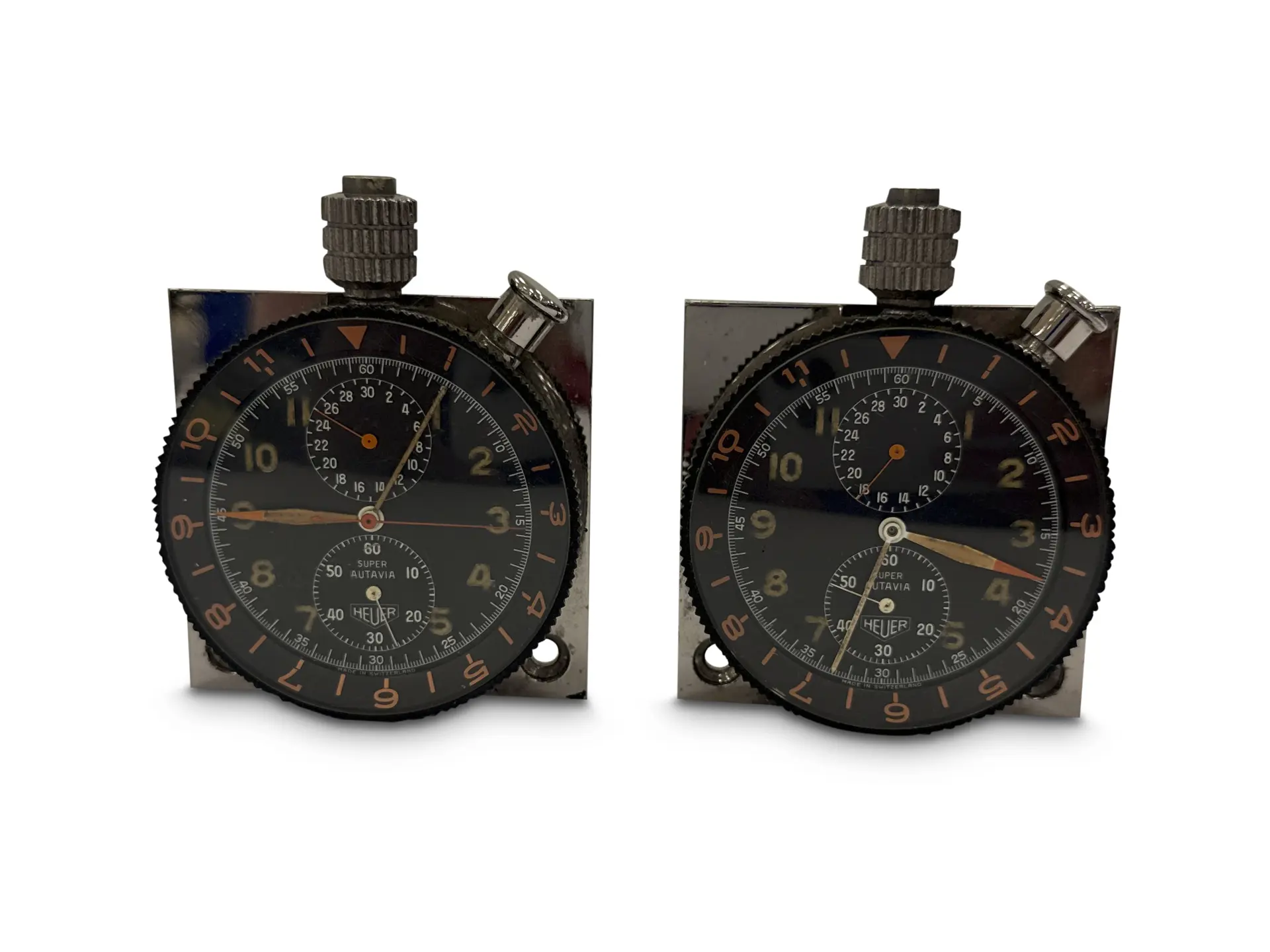 Two Heuer Super Autavia Rally Timers | Unwrapped | The Connoisseur’s ...