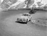 The TR3A on the Coupes Des Alpes rally in July of 1958.