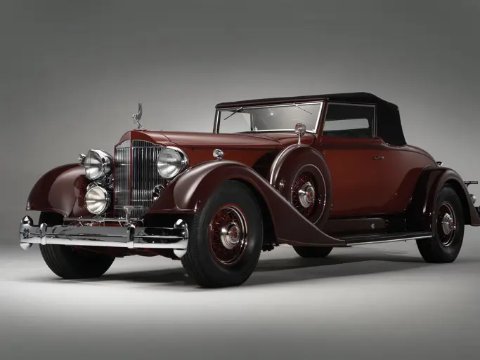 Packard 1107 Twelve Coupe Roadster: market value and price history