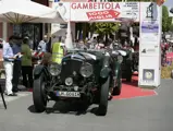 Pictured at the start line of the 2006 Mille Miglia.