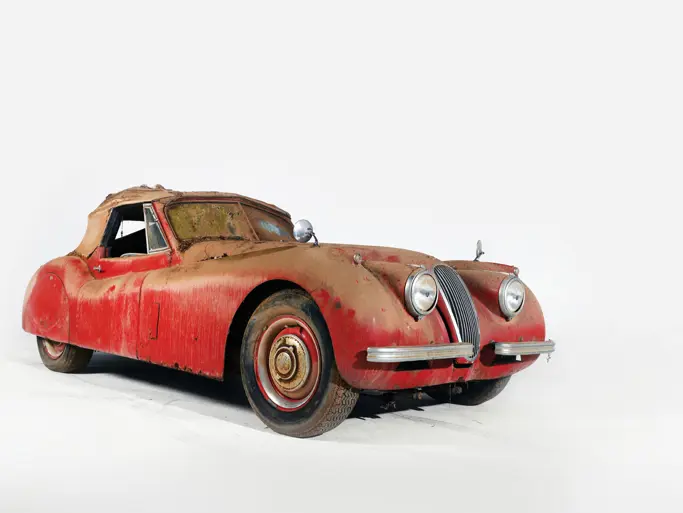 1954 Jaguar XK120 SE Drophead Coupe: market value and price history