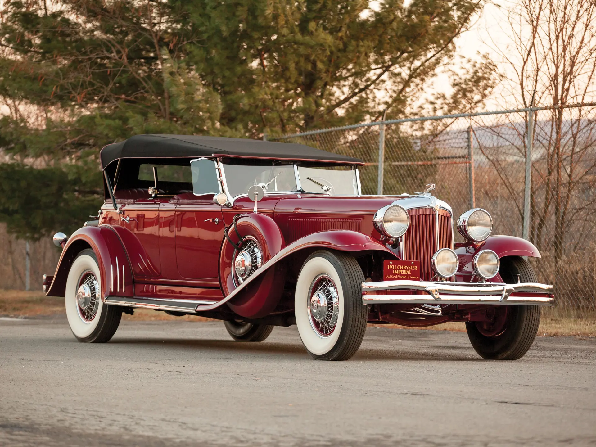 1931 Chrysler CG Imperial Dual-Cowl Phaeton by LeBaron | Arizona
