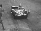 Augie Pabst pilots the XP-5 in the Nassau Trophy race, Bahamas Speed Weeks, December 6, 1959.