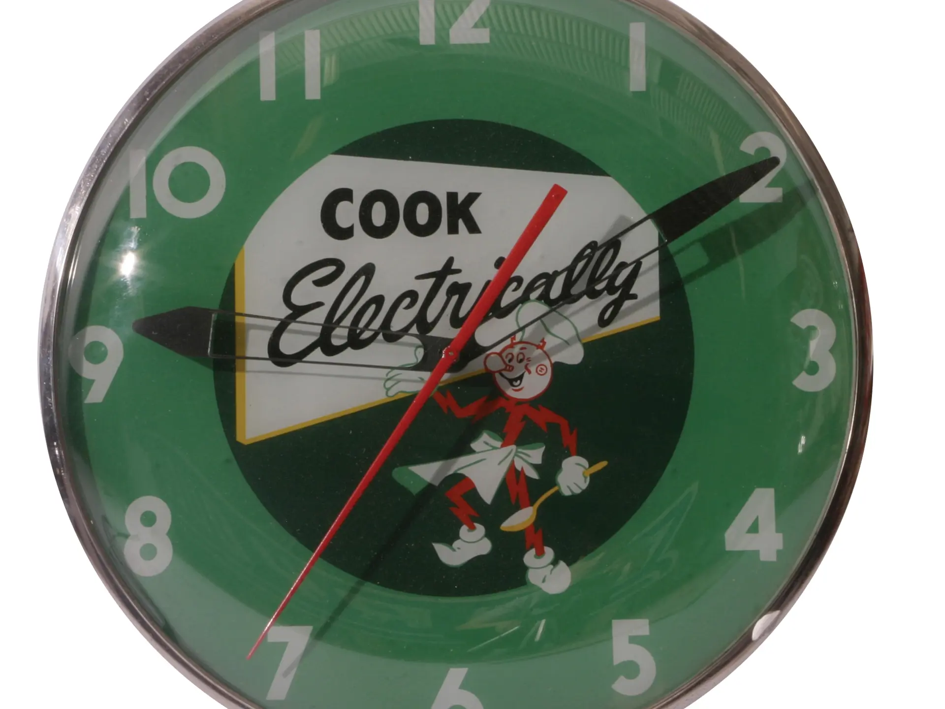 G Reddy Sticker Clock Reddy Kilowatt Clock | The Dingman Ford Collection | RM Sotheby's