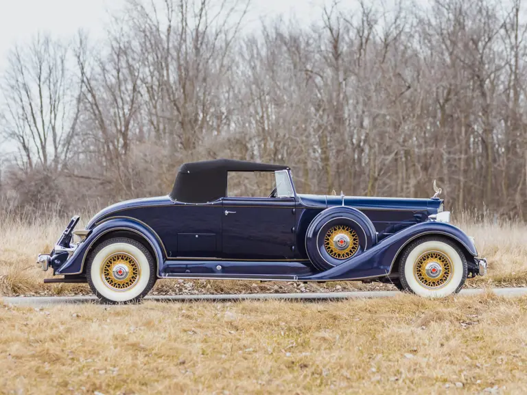 1934 Packard Super Eight Coupe Roadster | Photo: Ted Pieper - @vconceptsllc