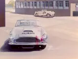DB4GT/0102/R outside the AML Works at Newport Pagnell in the mid-1970s.