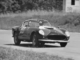 Wolfgang Seidel behind the wheel of 0879 GT at the 1959 Gran Premio della Lotteria di Monza.