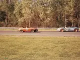 Early owner Ed Parlett racing his Speedster in the 1970s.