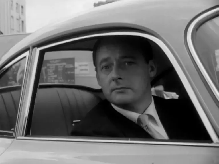 Donald Campbell CBE, driving his Porsche 356 A 1600 at the 1959 Bleriot Anniversary Race