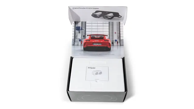 Porsche Design Original Porsche 911 GT3 Tailpipe Speaker | The