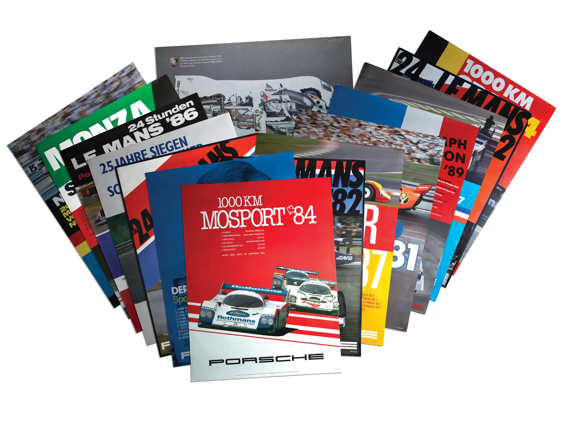 Porsche Racing Posters, 1980s | The Porsche 70th Anniversary Auction ...