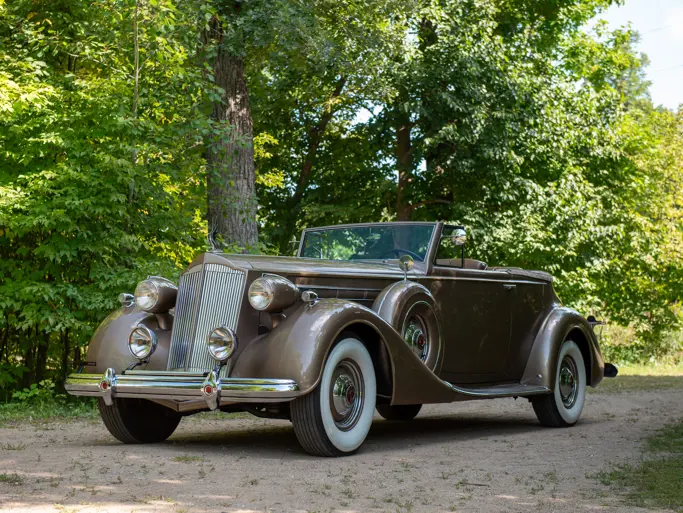 1937 Packard 1507 Twelve Convertible Victoria: market value and price history