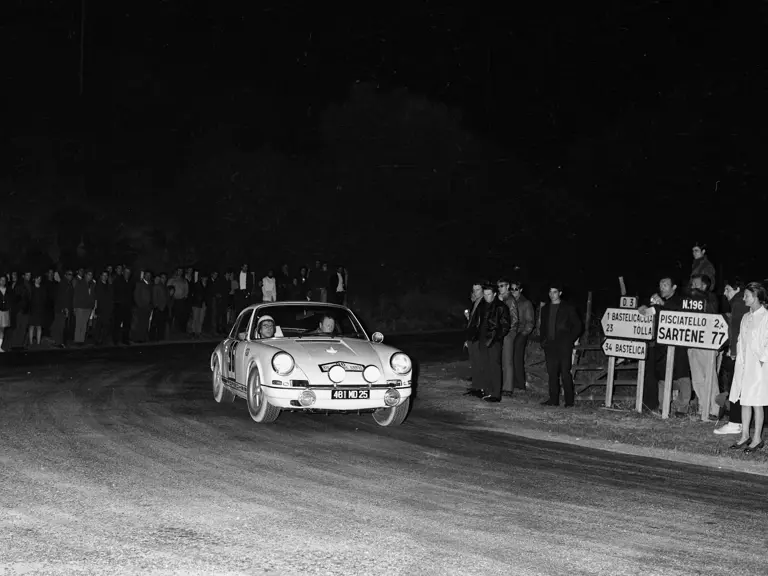 Fernand Schligler/Gérard Couzian, #96, DNF, XII Tour de Corse Automobile International, 1967.