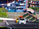 The previous owner driving this 993 GT2 R at Spa Francorchamps circuit during a track day event.