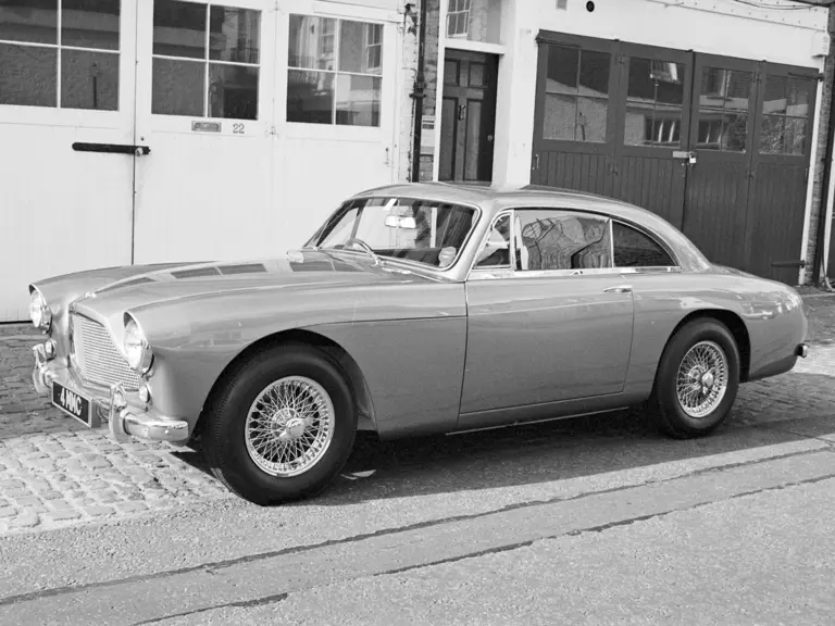 Chassis DP114/2 is captured in period, likely after its first restoration in the 1970s. Here it can be seen that its original two-tone colour scheme and steel wheels have been lost.