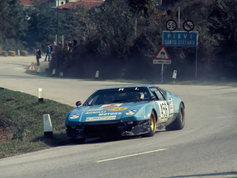 Gabriele Gottifredi and Renzo Zorzi raced chassis 2858 in the 1974 Giro d’Italia, where the duo finished 8th overall.