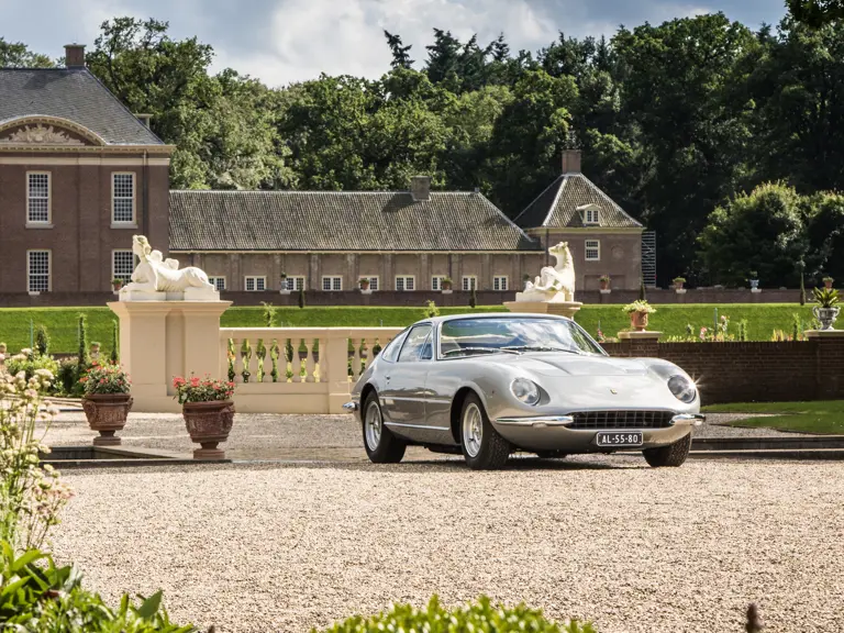 Chassis number 10287 at the Concours d'Elegance Paleis Het Loo Apeldoorn in 2016, where it won Best of Show.