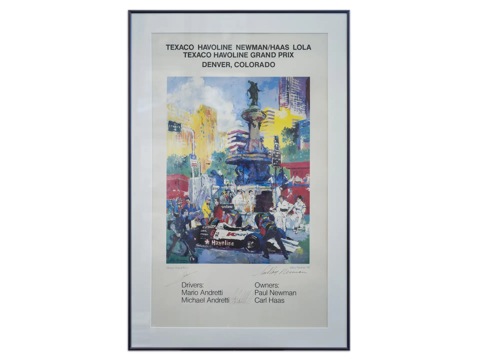 Denver Grand Prix Signed Framed Print | Haas Collection | RM Sotheby's