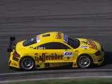 Laurent Aïello drives the Audi at Sachsenring in the 2000 DTM season.