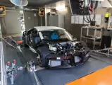 Chassis 069 during production at Bugatti’s facilities in Molsheim, France.