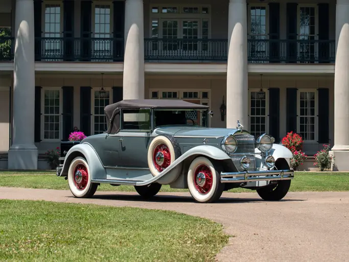 1931 Packard 840 Deluxe Eight Convertible Coupe: market value and price history