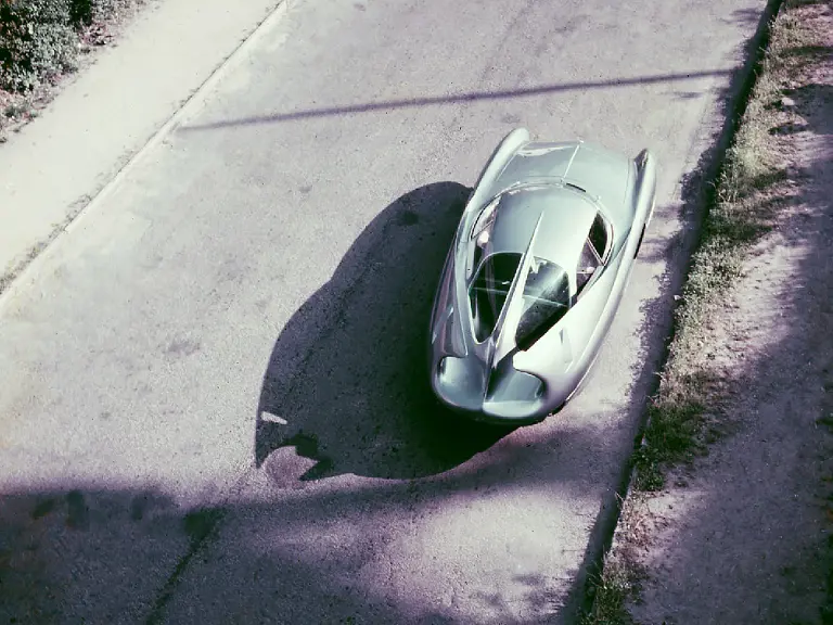 Alfa Romeo B.A.T. 7, Turin Automobile Salon, 1954. - Courtesy of The Klemantaski Collection