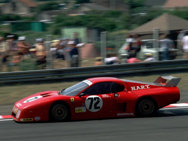 Alain Cudini, John Morton, and John Paul Jr, #72, 9th Overall, 24 Hours of Le Mans, 1982.