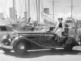 Chassis number 16035 showing off its exquisite Brandone lines at the concours in Cannes, March 1937.