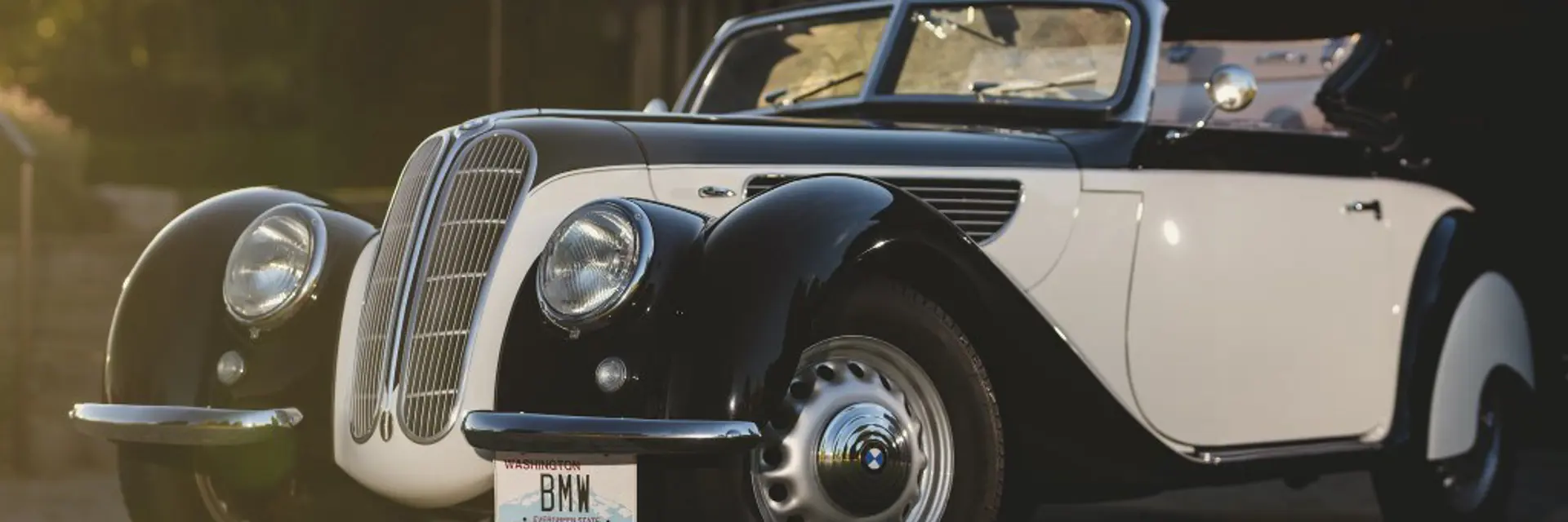 1938 BMW 32728 Sport Cabriolet offered at RM Sothebys Monterey live auction 2022