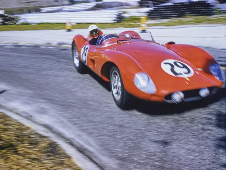  Chassis no. 0658 MDTR as seen at the 1957 12 Hours of Sebring.