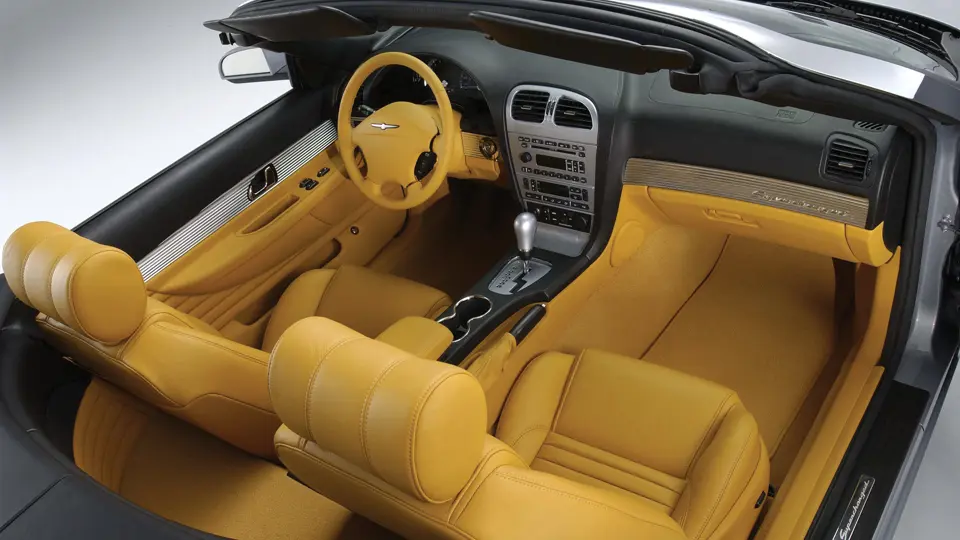 Ford Supercharged Thunderbird Concept Interior.