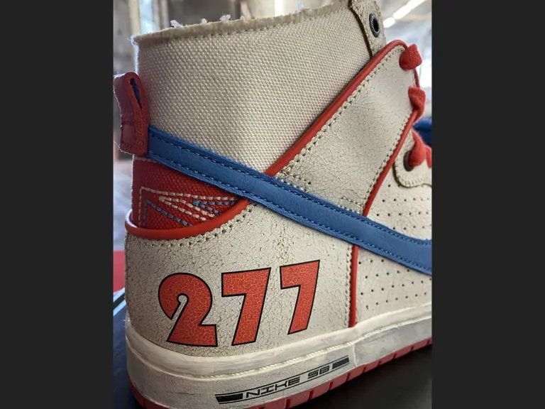 Magnus Walker Nike ‘277’ SB Dunk Sneakers, Dead Stock and Signed ...