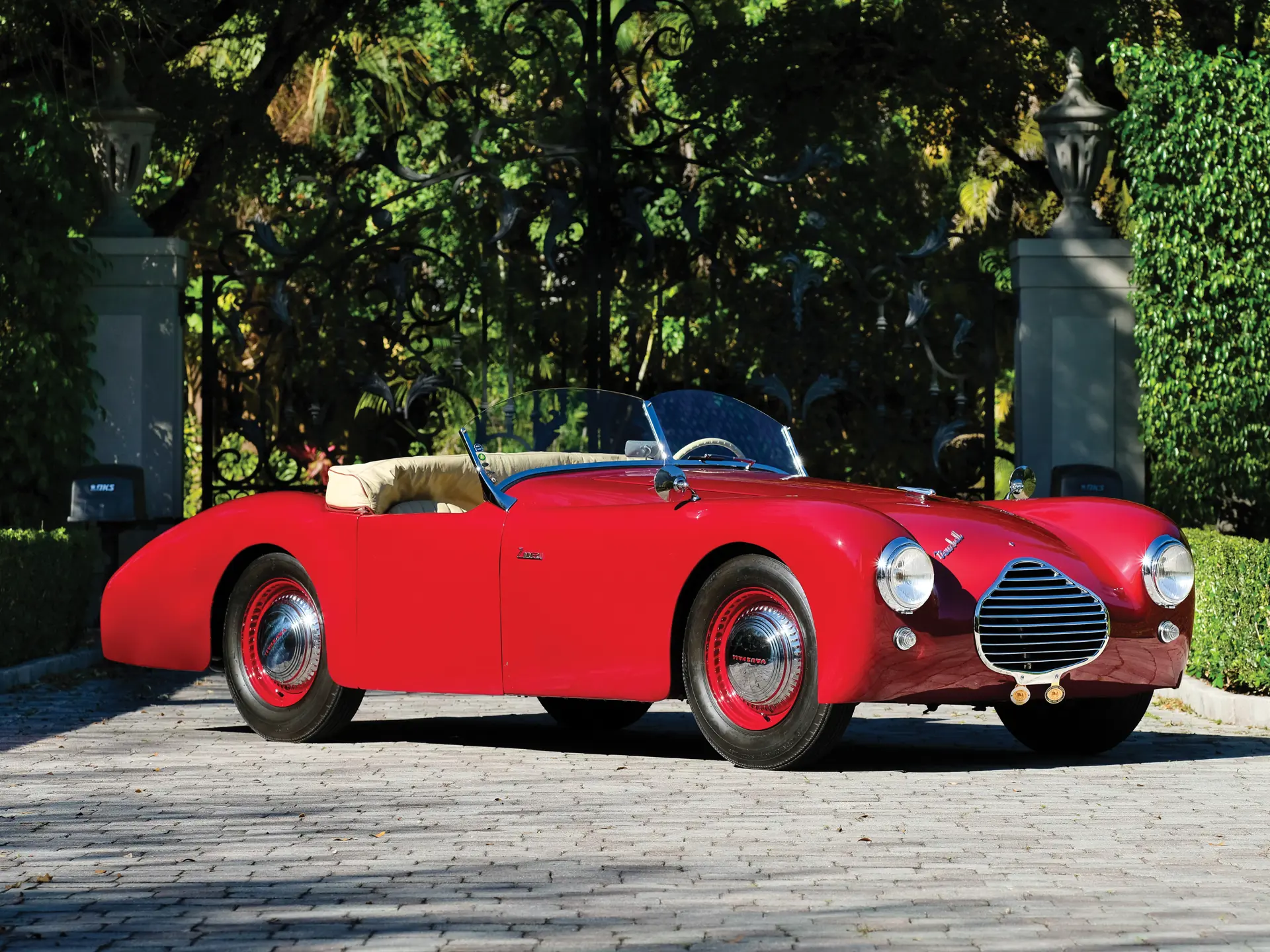 【貴重】ヘブル・ブラントリー「Calling All Cars」 1948 Vauxhall-Zimmerli 18-6 Roadster | Amelia Island 2017 | RM