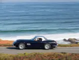 The Ferrari is captured on exhibition at the 2022 Pebble Beach Concours d’Elegance.