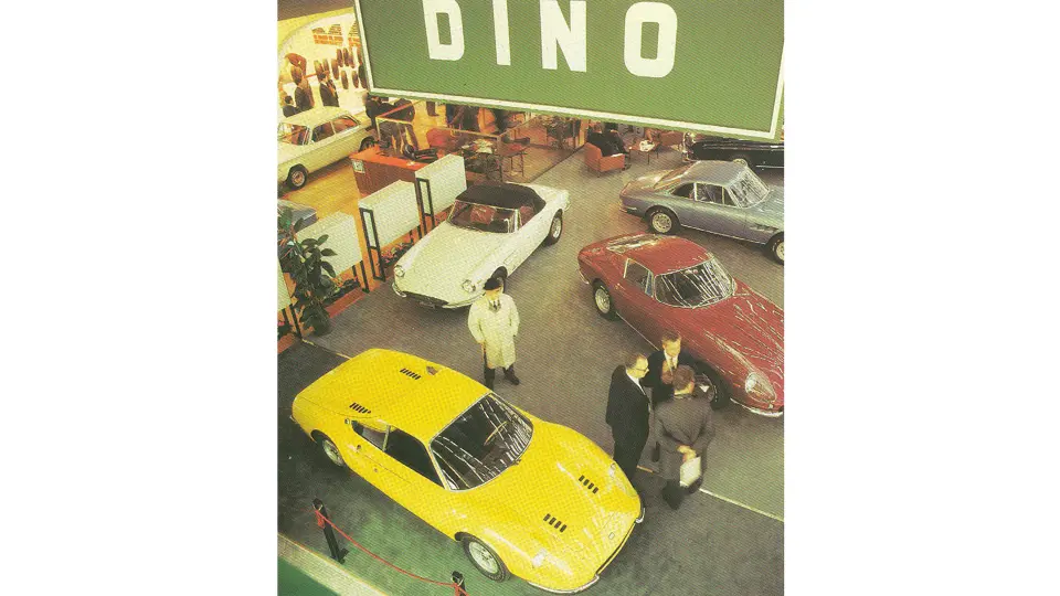 Chassis 00106 on display at the 1966 Torino Motor Show.