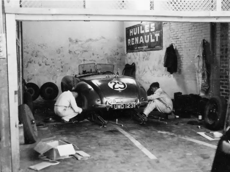 As seen in France prior to the 1949 24 Hours of Le Mans.