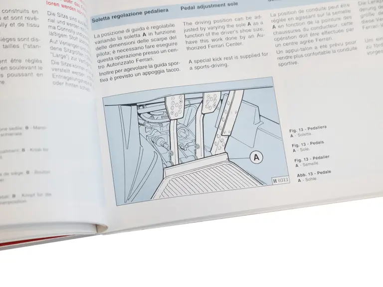 Ferrari F50 Owner's Manual | Open Roads, February 2022 | RM Sotheby's