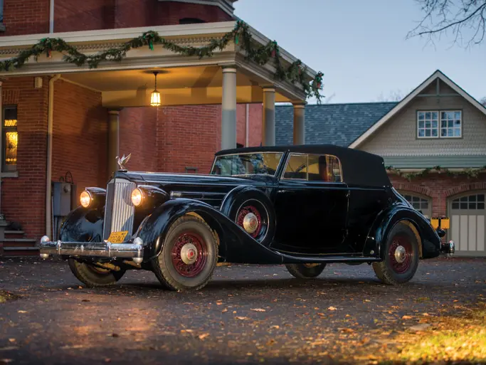 1935 Packard 1207 Twelve Convertible Victoria: market value and price history