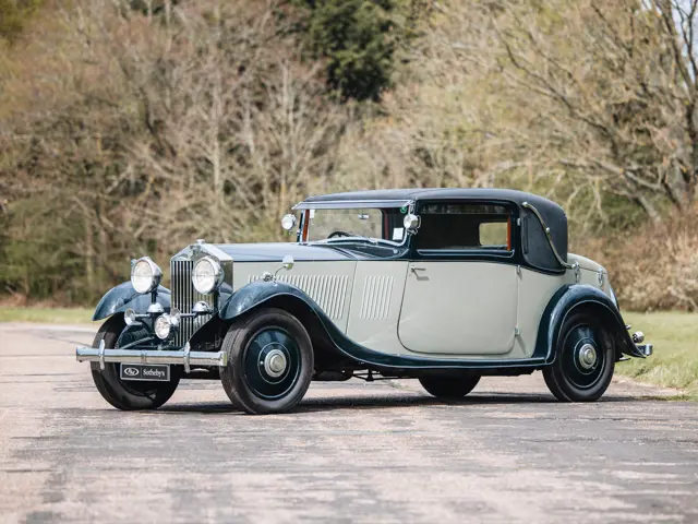 1933 Rolls-Royce 20/25 Two-Door 'Faux Cabriolet' by H.J. Mulliner