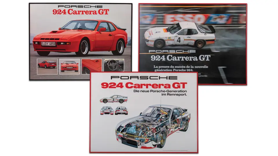 Porsche 924 Carrera GT Framed Posters | The Taj Ma Garaj