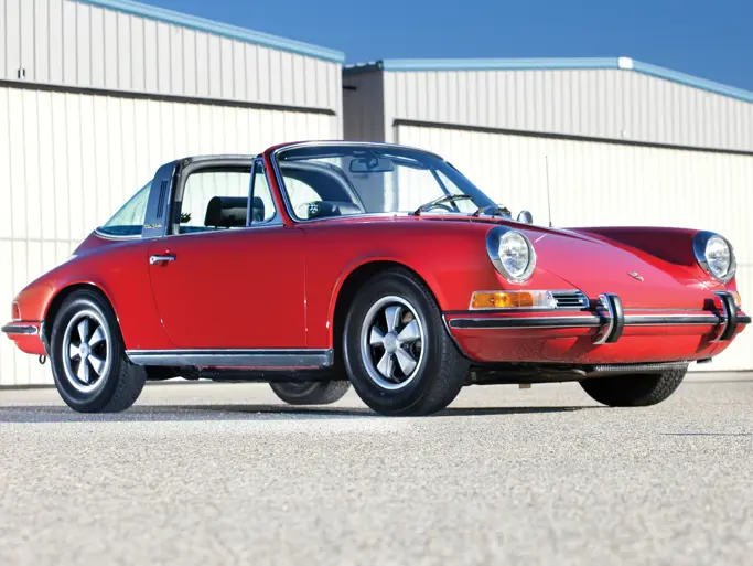 1970 Porsche 911E Targa (Long Hood): market value and price history