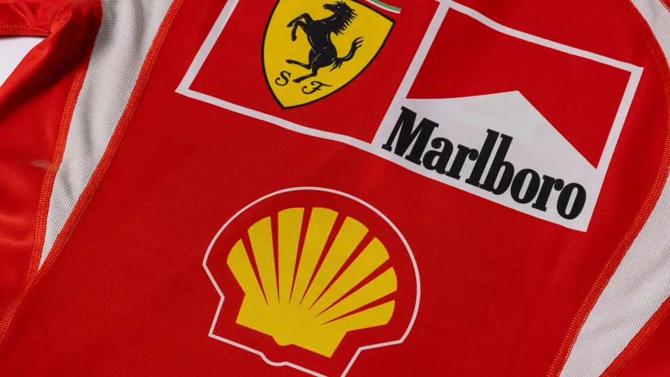Tee-shirt Michael Schumacher Scuderia Ferrari F1 - Dédicacé Et Signé - Neuf