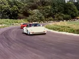 The 959 Sport in Walter Funk’s ownership at a track day in France in 1989.