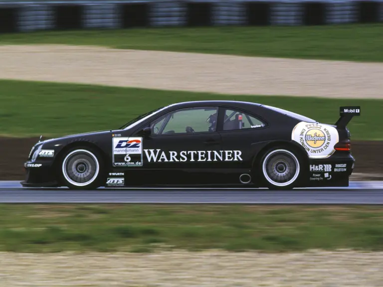 In April 2000, the CLK DTM undergoes testing in Oschersleben prior to the full season.