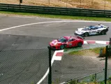 360 N-GT 011 as seen testing at Spa Francorchamps in 2003. 