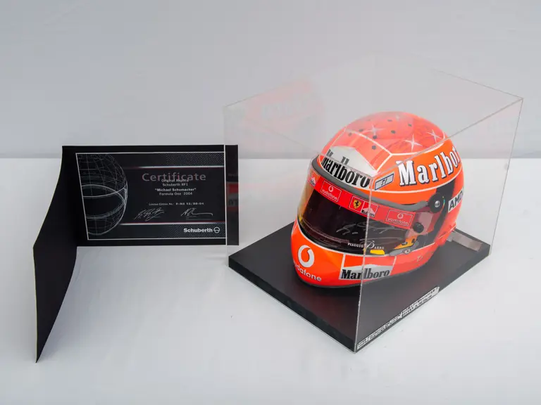 2004 Michael Schumacher Schuberth Scuderia Ferrari Formula 1