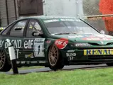 Jason Plato at speed during the 1998 British Touring Car Championship.