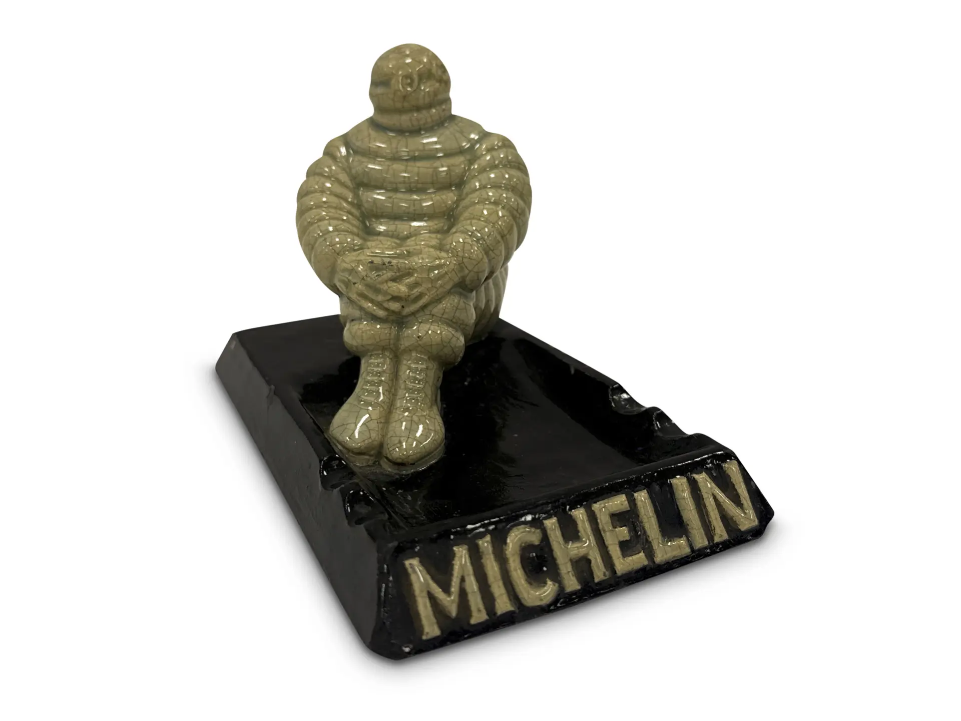 新品未使用 コレクション保存品 MICHELIN BIB ASH TRAY II Michelin Bibendum Ceramic Ashtray | Unwrapped | The Connoisseur's